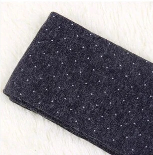 K055 Navy blue VIIANLES леггинсы в горошек, женские теплые колготки, дизайнерские толстые мягкие хлопковые колготки, шерстяная ткань, гибкие женские плотные вязаные колготки - Цвет: K055 Navy blue