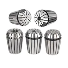 Патрон ER11, ER16, ER20, ER25, ER32 пружинная Цанга из стали ER, точность 0,008 мм, для фрезерного станка с ЧПУ, держатель двигатель шпинделя гравировального станка