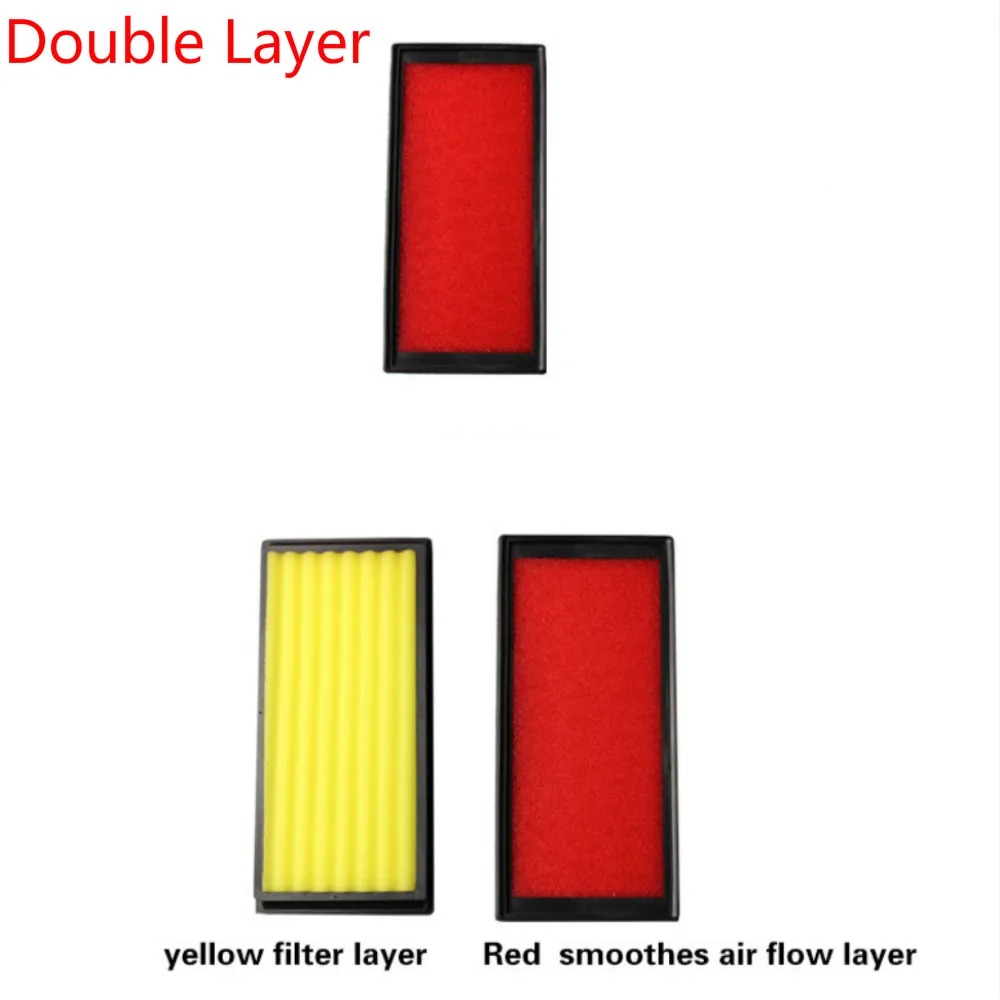 1 шт. автомобильный воздушный фильтр с высоким потоком супер гибридные воздушные