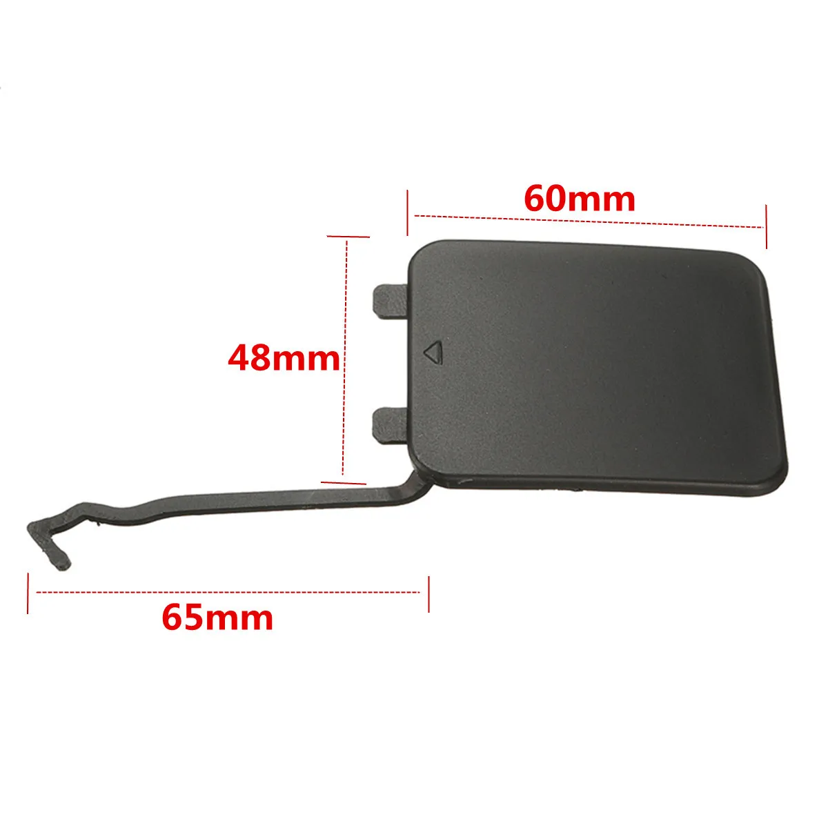 125x48mm For Mercedes-Benz W211 E55 E550 E500 E350 E320 Rear Bumper Tow Hook Cover Cap