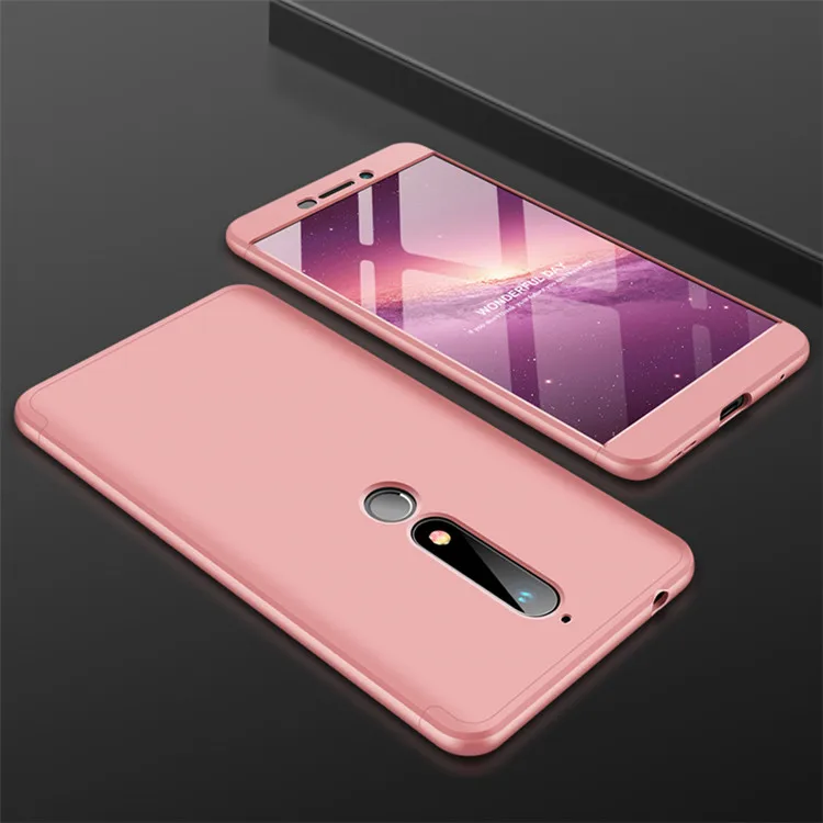 Subin для Nokia 6 чехол Nokia 6,1 Броня PC жесткий полный защитный чехол для Nokia 6 TA-1068 TA-1050 TA-1043 чехол для телефона s