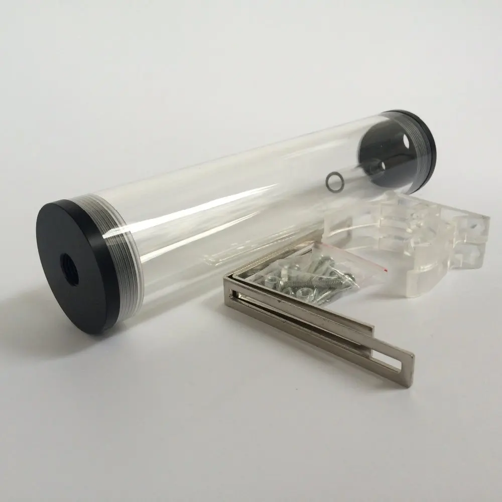 60-210mmCylindrical Acrylic Water Tank for Computer Cooling Cooler With Installation Accessories DIY | Компьютеры и офис