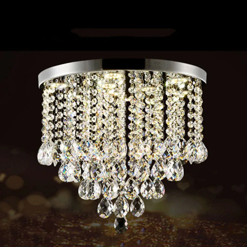 

Modern art deco creative Ceiling Light Plafonnier E27 LED crystal vintage ceiling lamp for living room bedroom restaurant cafe