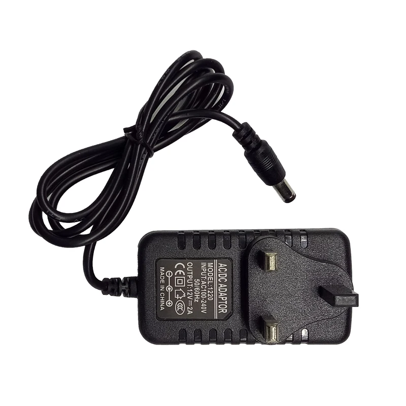Evolylcam 12V2A Блок питания AC/DC адаптер питания для системы видеонаблюдения камеры NVR DVR конвертер США/ЕС/Великобритания/AU розеточная зарядка