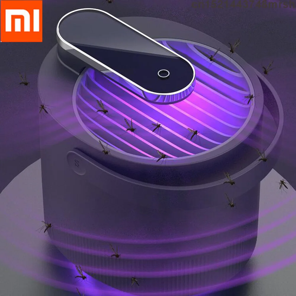 Xiaomi Mijia лампа от комаров USB Электрический фотокаталитический репеллент против комаров лампа от насекомых УФ умный светильник умный дом