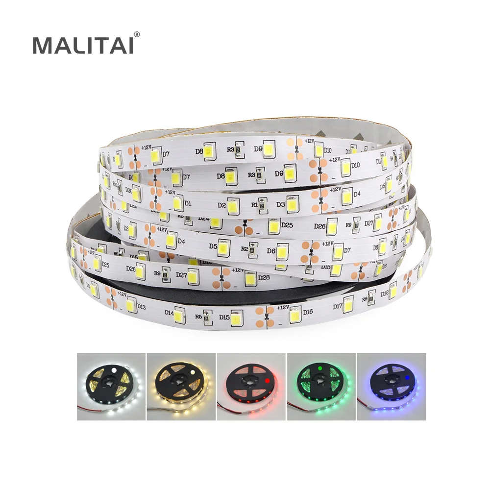 Светодиодная лента высокосветящаяся 2835 SMD 5 м 300 шт. более яркая чем 3528 3014|tape led strip