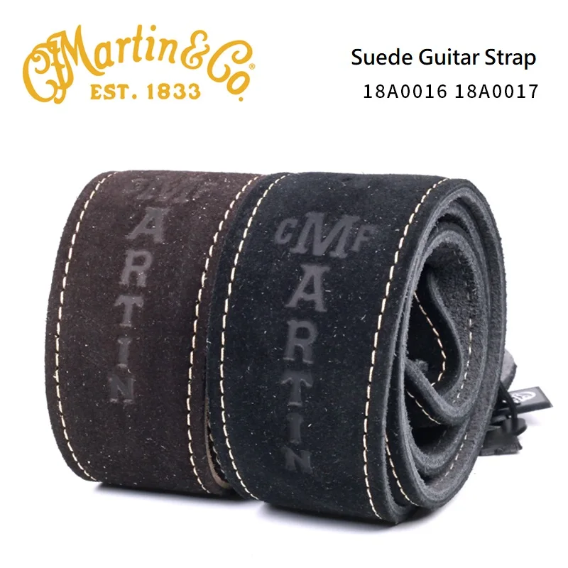 

MartinGuitar 18A0016 18A0017-2,5 "замшевый гитарный ремешок, черный или коричневый