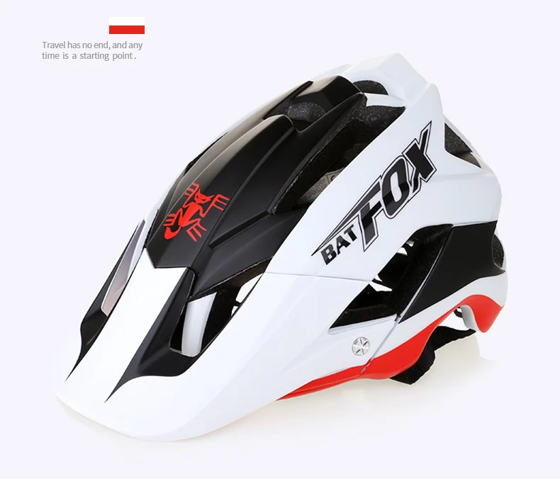 BATFOX интегрально формованный велосипедный дорожный шлем для мужчин MTB спортивный велосипедный шлем сверхлегкий Профессиональный велосипедный шлем