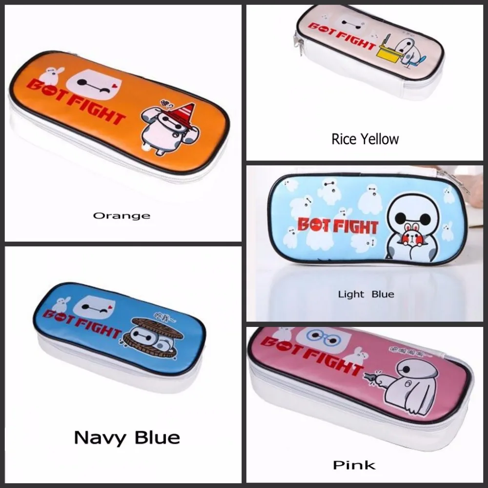 2017 Новый Животный белый цвет кабинет пенал офисные товары для обучения PU кожаная