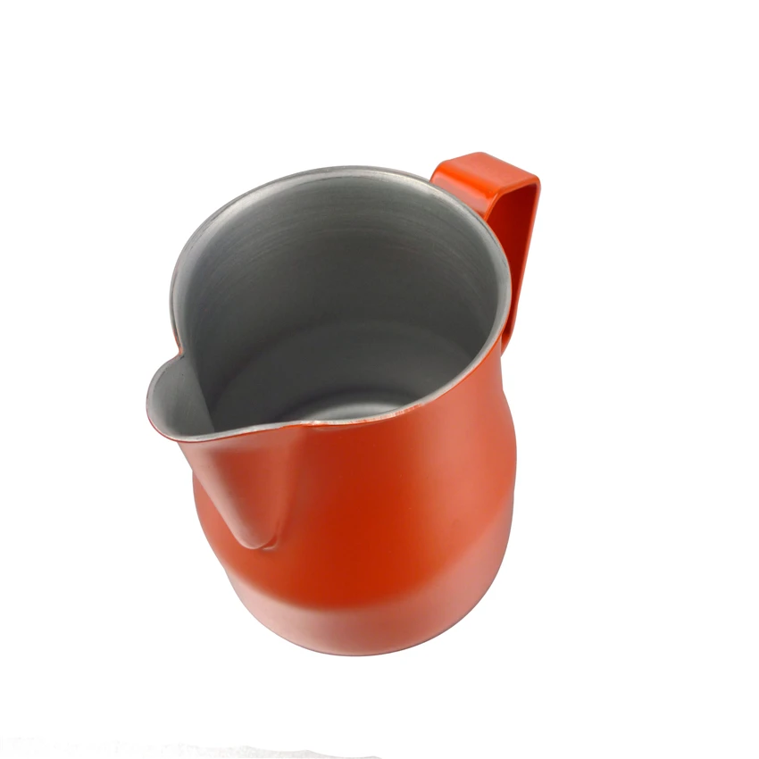 Кофейная чашка из нержавеющей стали молочный кувшин для крема Pull Flower Cup Barista вспениватель молока для кофе латте арт молочная пена кофейная посуда