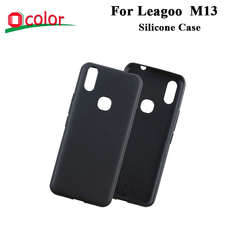 Силиконовый чехол ocolor для Leagoo M13 защитный мягкий накладка из ТПУ мобильный