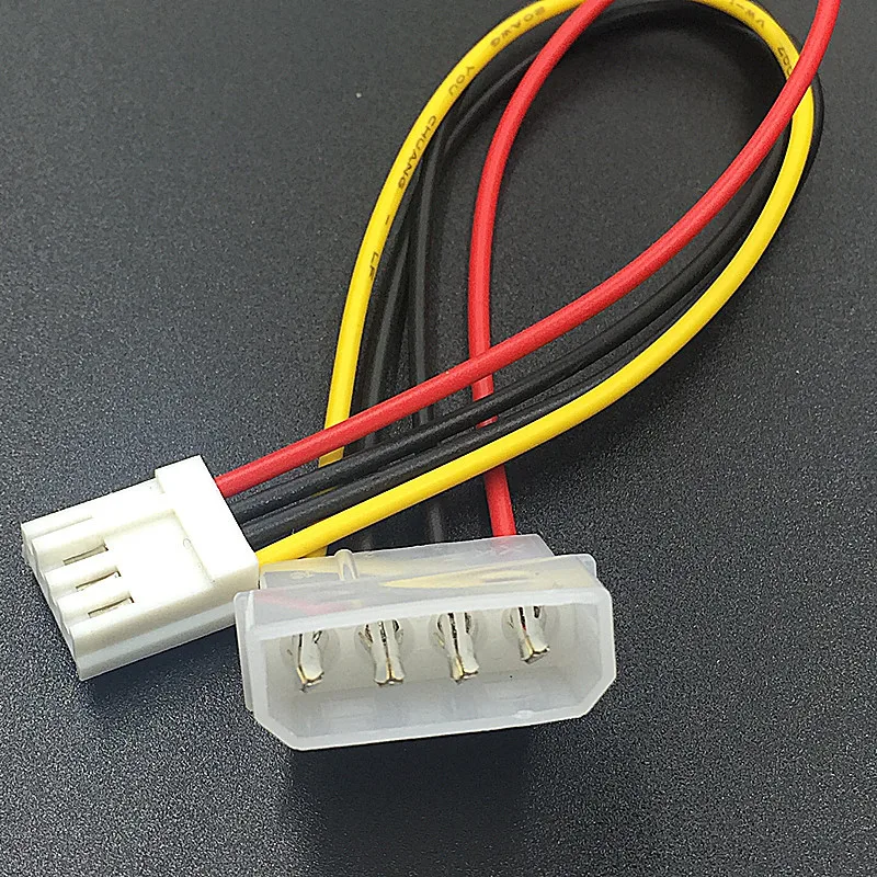 4Pin Molex IDE Male to 4P ATA Female кабель питания с гибким диском адаптер Соединительный шнур