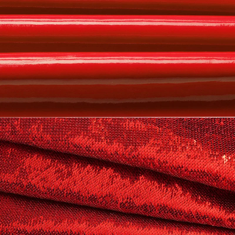 Мужская приталенная куртка с красными блестками размера плюс по индивидуальному