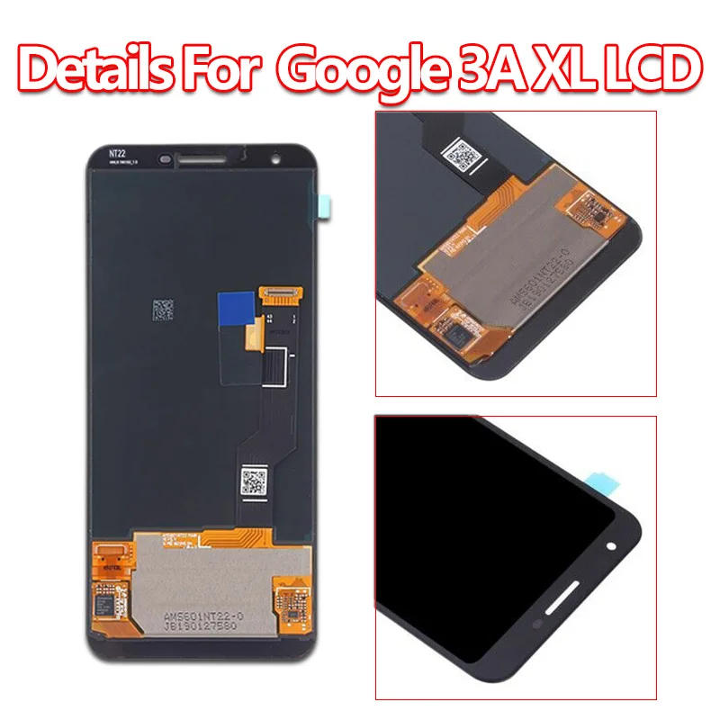 Для Google Pixel 3A LCD G020A G020E G020B дисплей + сенсорный экран дигитайзер для XL G020C G020G G020F
