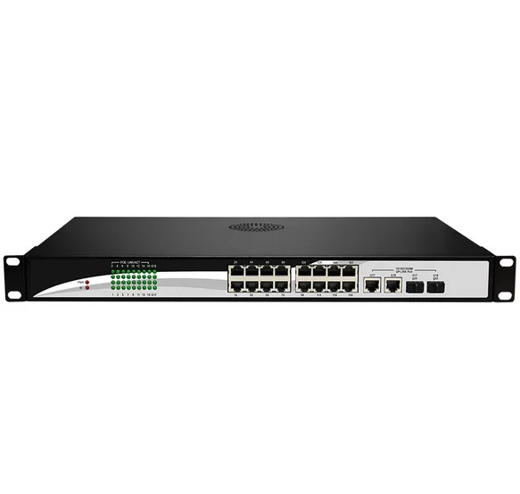 POE коммутатор 16 портов 100 Мбит/с 2 гигабитных порта Ethernet 360 Вт IP камеры и