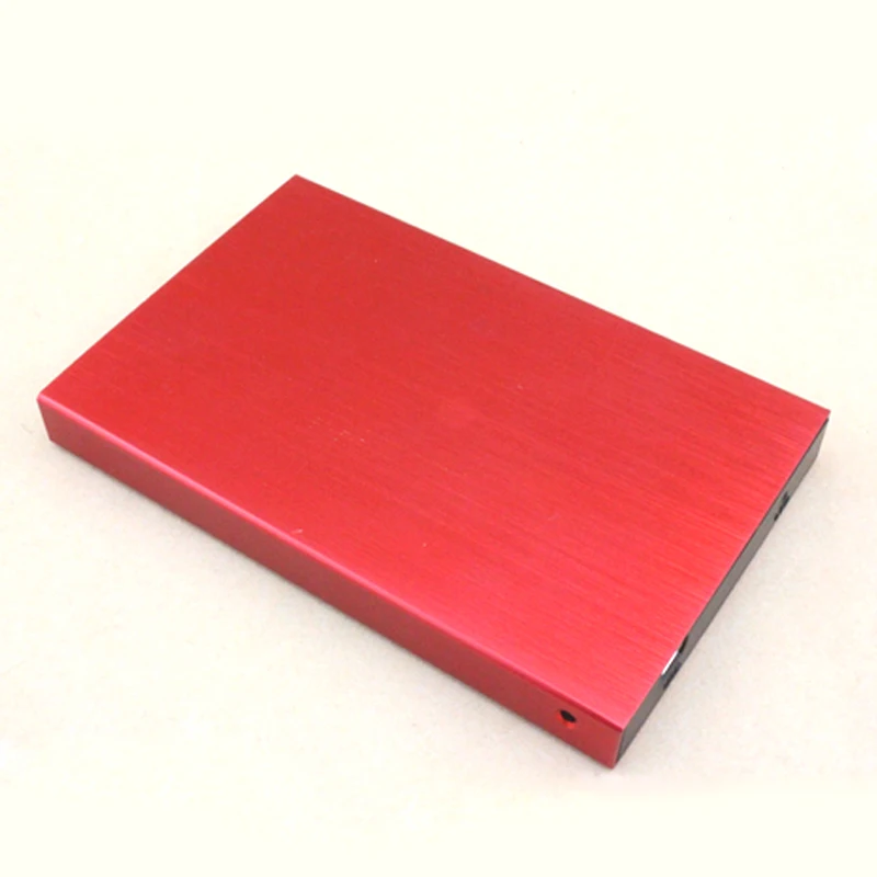 Алюминиевый корпус для жесткого диска 2 шт./лот SATA usb 0 5 дюйма ноутбука мобильного