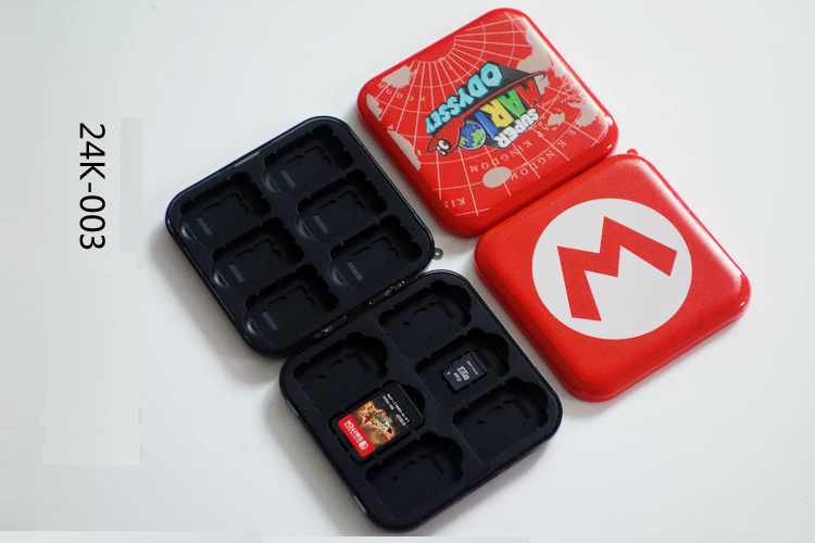 Чехол накладка мягкий 12in1 для Nintendo переключатель держатель игровой карты