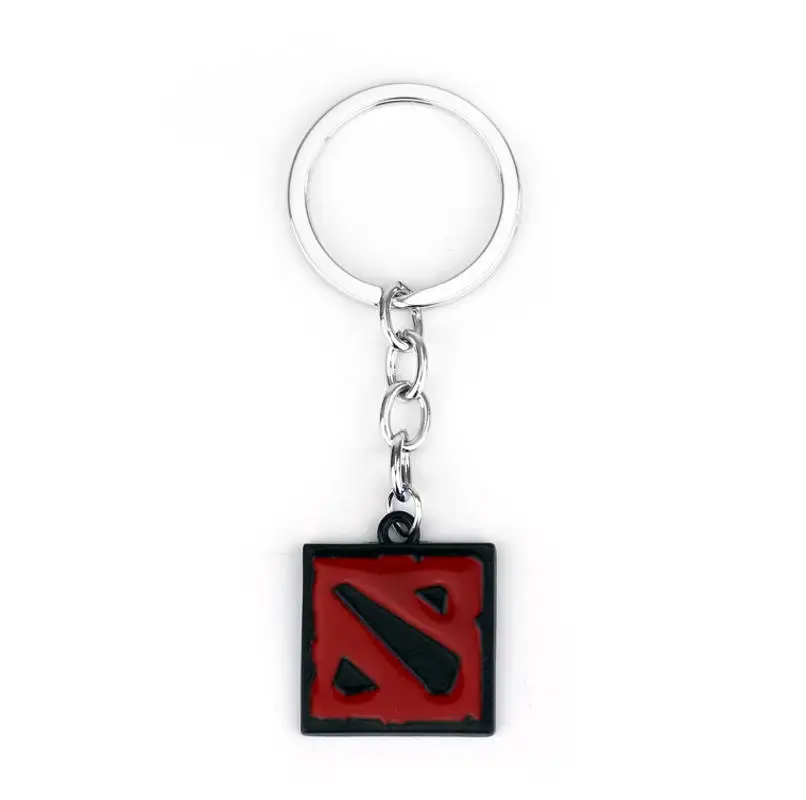 Dongsheng Dota 2 брелок онлайн игра Dota2 классический логотип подвеска квадратной формы