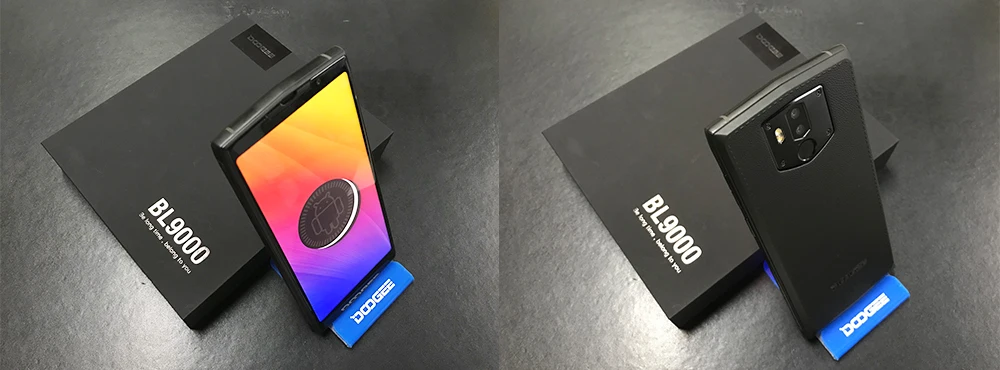 DOOGEE BL9000 6GB 64GB Android 8,1 смартфон 5,9" Helio P23 Восьмиядерный OTG NFC 9000mAh 5V 5A Flash Беспроводной заряд мобильного телефона