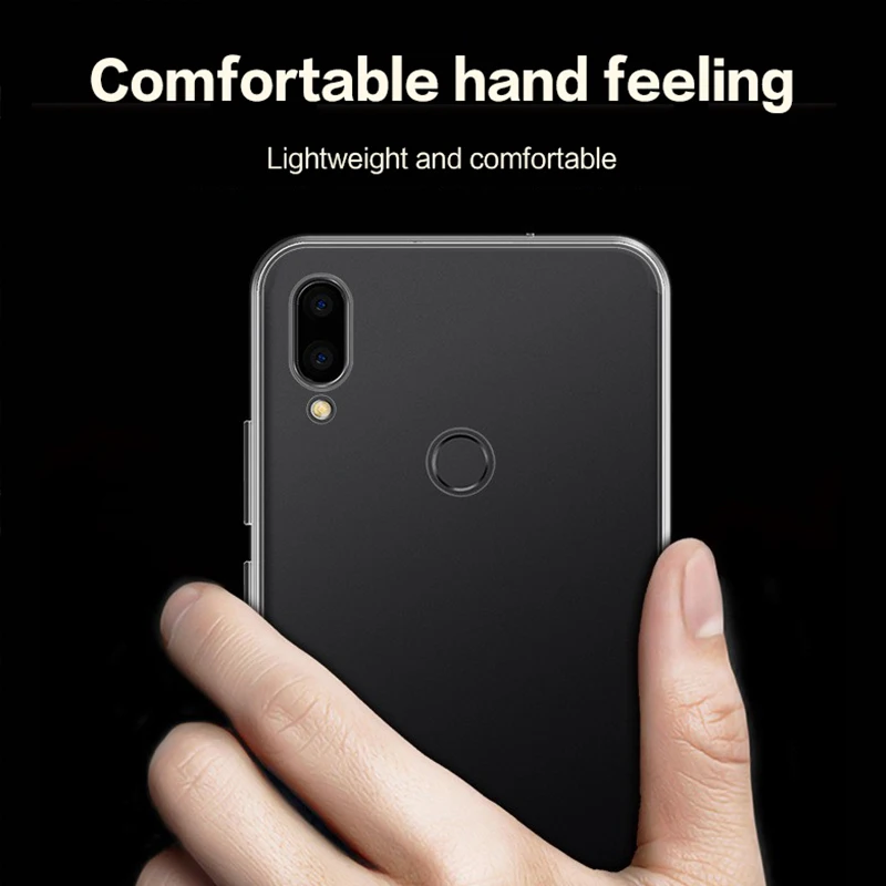 Phone Case For Meizu Note 9 Cover Transparent Soft Silicone TPU Shockproof Back Note9 |