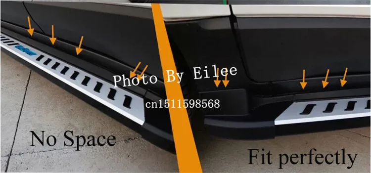 Алюминиевая боковая подножка Nerf bar для Ford EcoSport 2014-2020 | Автомобили и мотоциклы