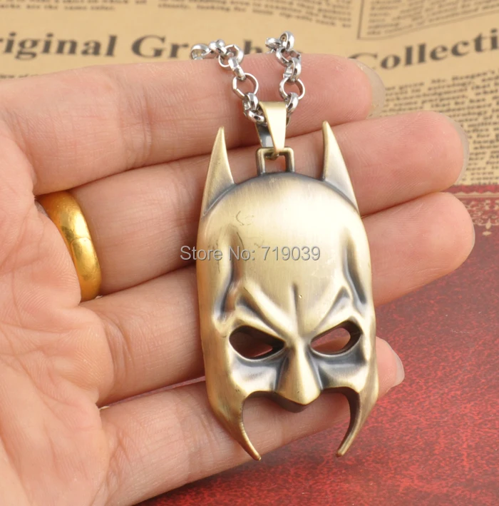 20 шт./лот оптовая продажа модное винтажное ожерелье с подвеской в виде маски