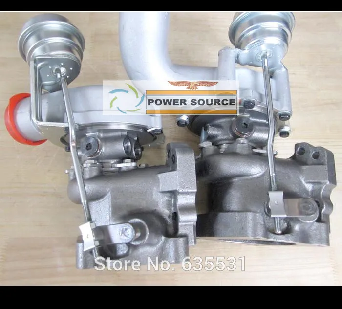 Twin Turbo K03 53039700016 53039700017 078145702R 078145702S 078145704B для AUDI S4 A6 Allroad AJK ARE BES AGB V6 2.7L C5 265HP|turbo k03|turbo