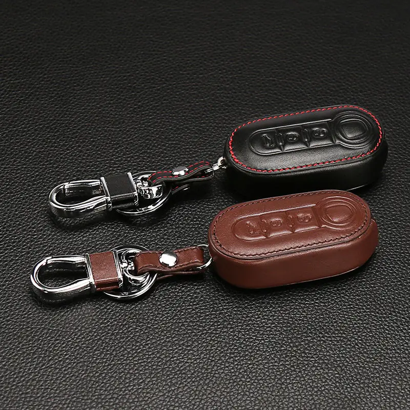 Автомобильный держатель для ключей классического дизайна чехол Fiat 500 Panda Punto BravoCar