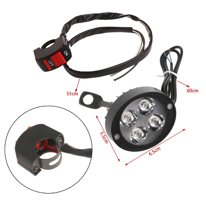 3 в 1 Мотоцикл ATV 7/8 &quotпереключатель руля Рог включения сигнала