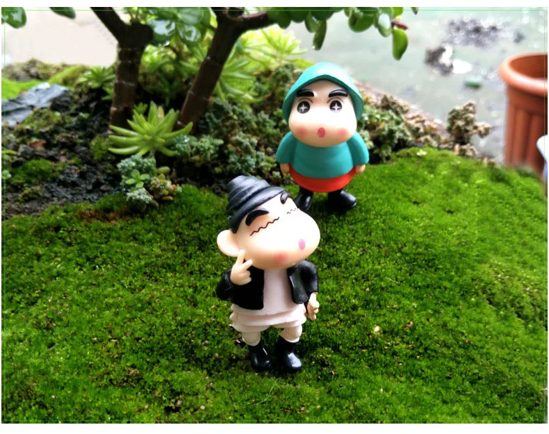 2019 1 шт. милый мальчик Shinchan DIY Смола Фея Сад ремесло украшение миниатюрный микро