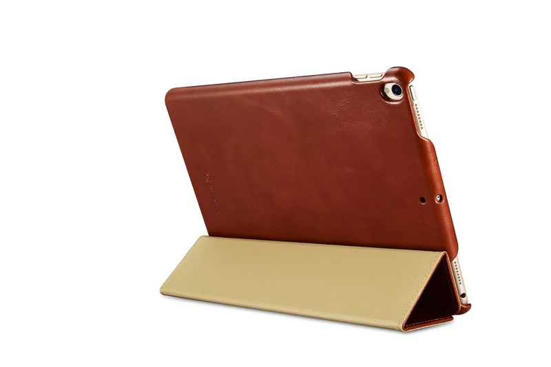 ICarer для iPad Air 3 10,5 чехол Винтажный чехол из натуральной кожи для Apple iPad Air 10," защитный чехол флип Fundas