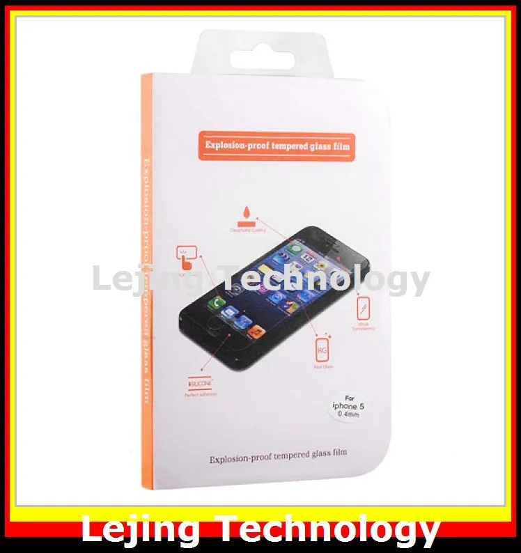 for iphone 5 screen protector Premium Explosion-proof Tempered Glass Screen Protector For iphone5 5pcs/lot free shipping | Электроника