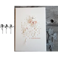 set of flowers metal cutting dies stencils for diy scrapbooking album stamp paper card embossing new 2019 die cut