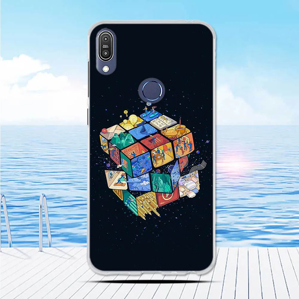 Чехол для Asus Zenfone Max Pro M1 ZB601KL, мягкий силиконовый защитный чехол, чехол для Asus Max Pro M1 ZB602KL X00TD, чехол для телефона s Capa - Цвет: 24
