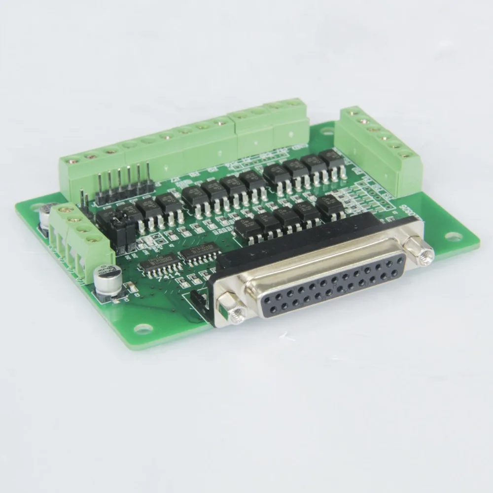 4 оси Nema 34 шаговый двигатель 880OZ-In и драйвер шагового двигателя DM860A контроллер db25
