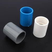 25pcslot 32mm pvc pipe connector direct joints aquarium tank water supply fittings farm irrigation garden water connectors