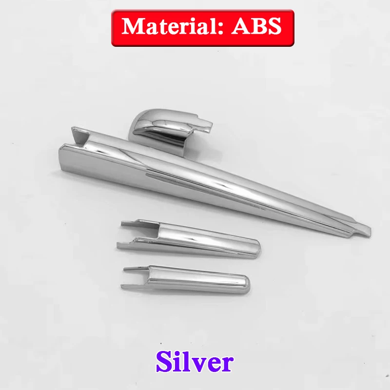 

QCBXYYXH 4PCS ABS Car Styling Rear Window Windscreen Wipers Windshield Wiper Blades Sequins For Toyota CHR 2018 2019