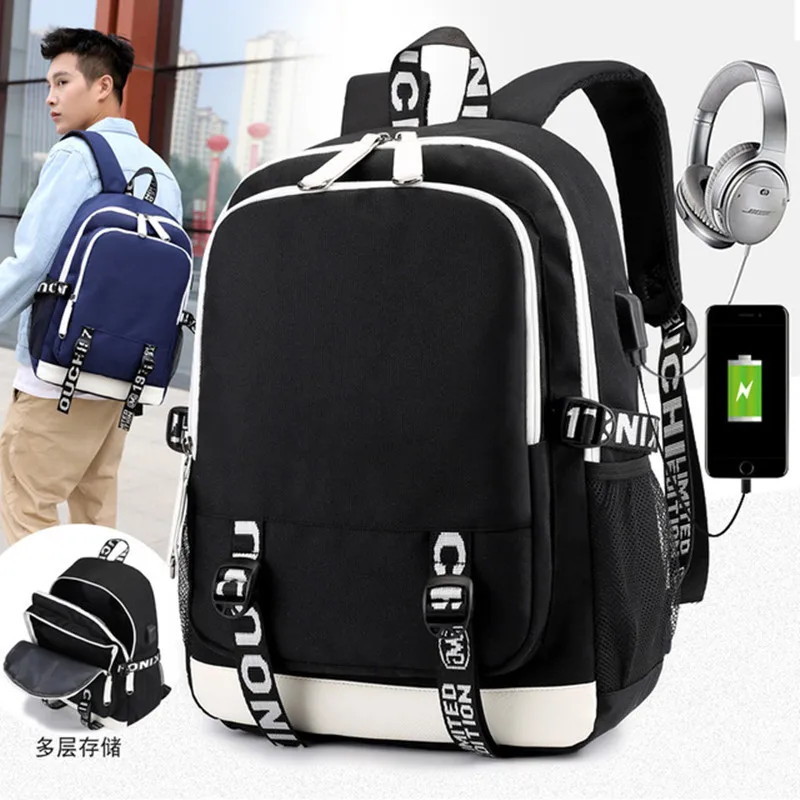 Школьный рюкзак для детей, студенческий рюкзак с usb-зарядкой, школьные сумки для мальчиков-подростков, противоугонные рюкзаки, mochila escolar