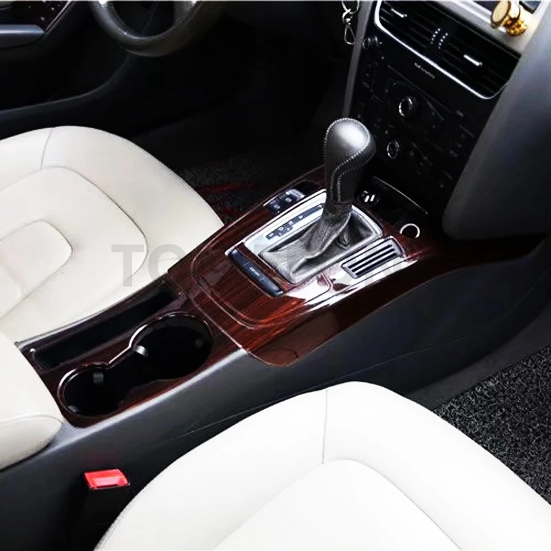 TOMEFON для Audi A4L A4 L 2009- ABS пластик деревянная краска внутренние детали оконный переключатель ручка Отделка Передняя передача Шиф панель Крышка