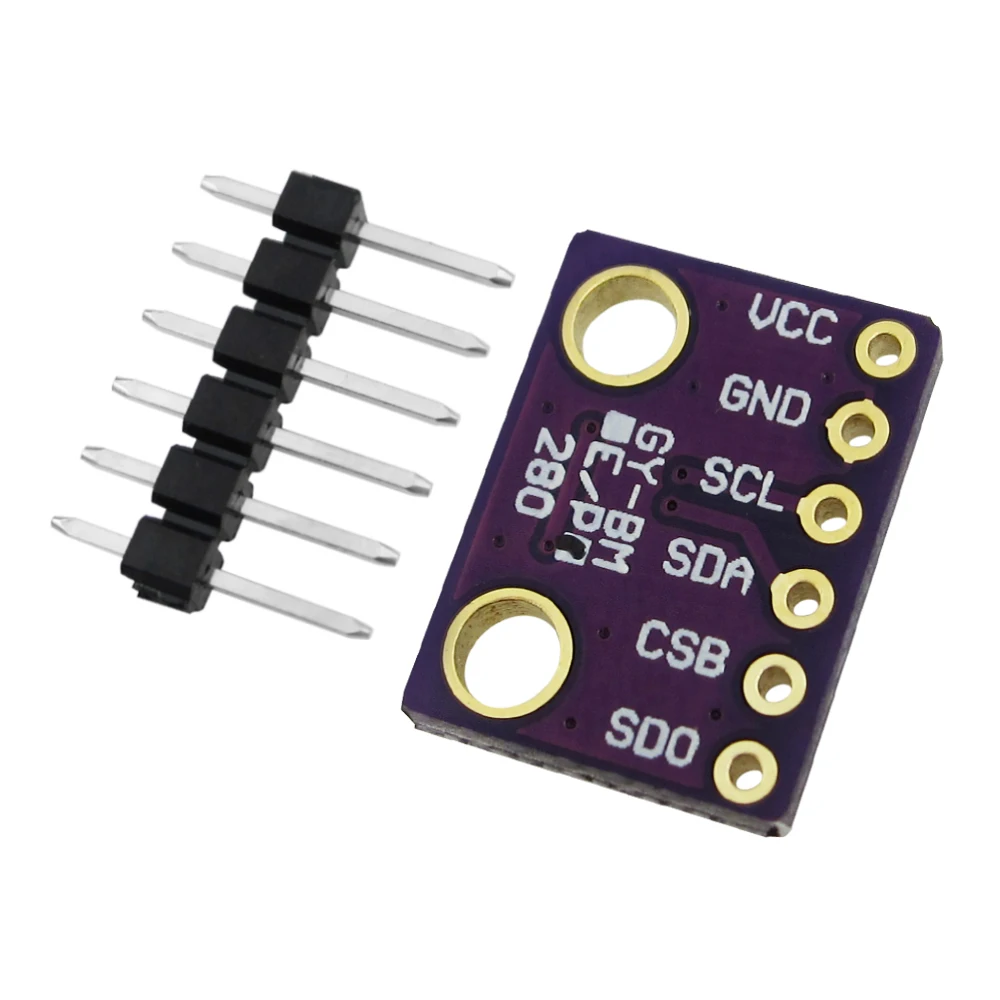 5 шт. цифровой датчик высоты атмосферного давления I2C / SPI BMP280 3 | Электронные