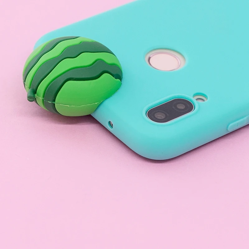 Huawei P20 Lite чехол для телефона, мультяшная панда, кактус, кактус, карамельный силиконовый чехол, чехол для Funda huawei P20 Pro P20Lite Nova 3E чехол etui