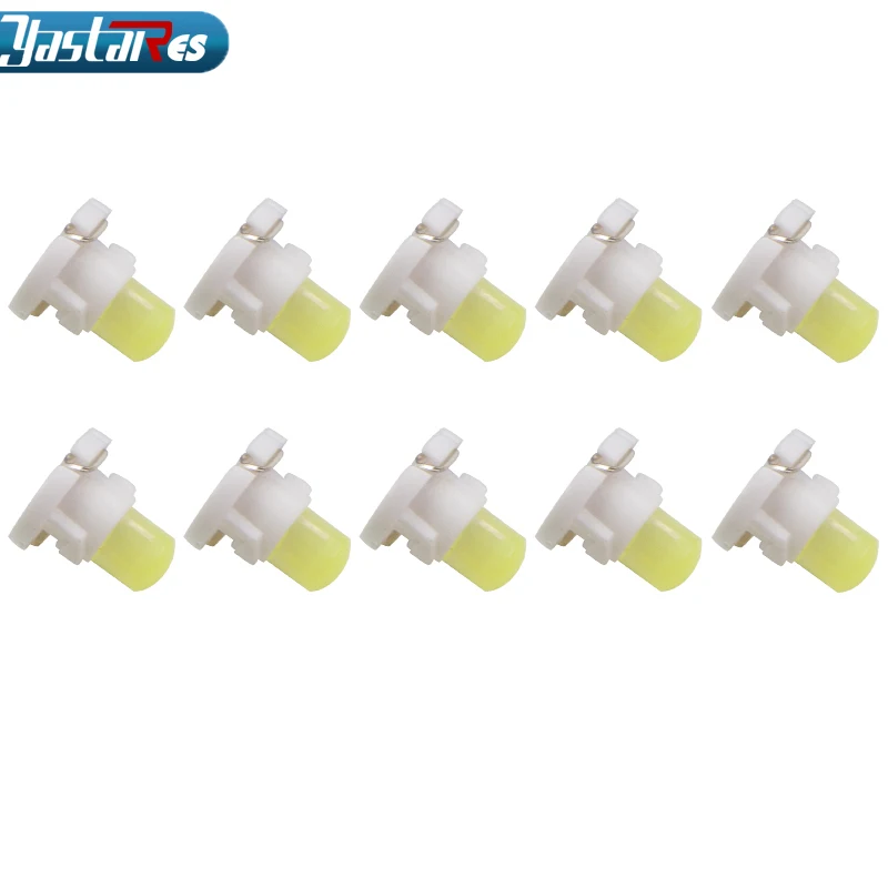 10x T3 светодиодный 3528 SMD автомобильный кластерный манометр приборная панель белый