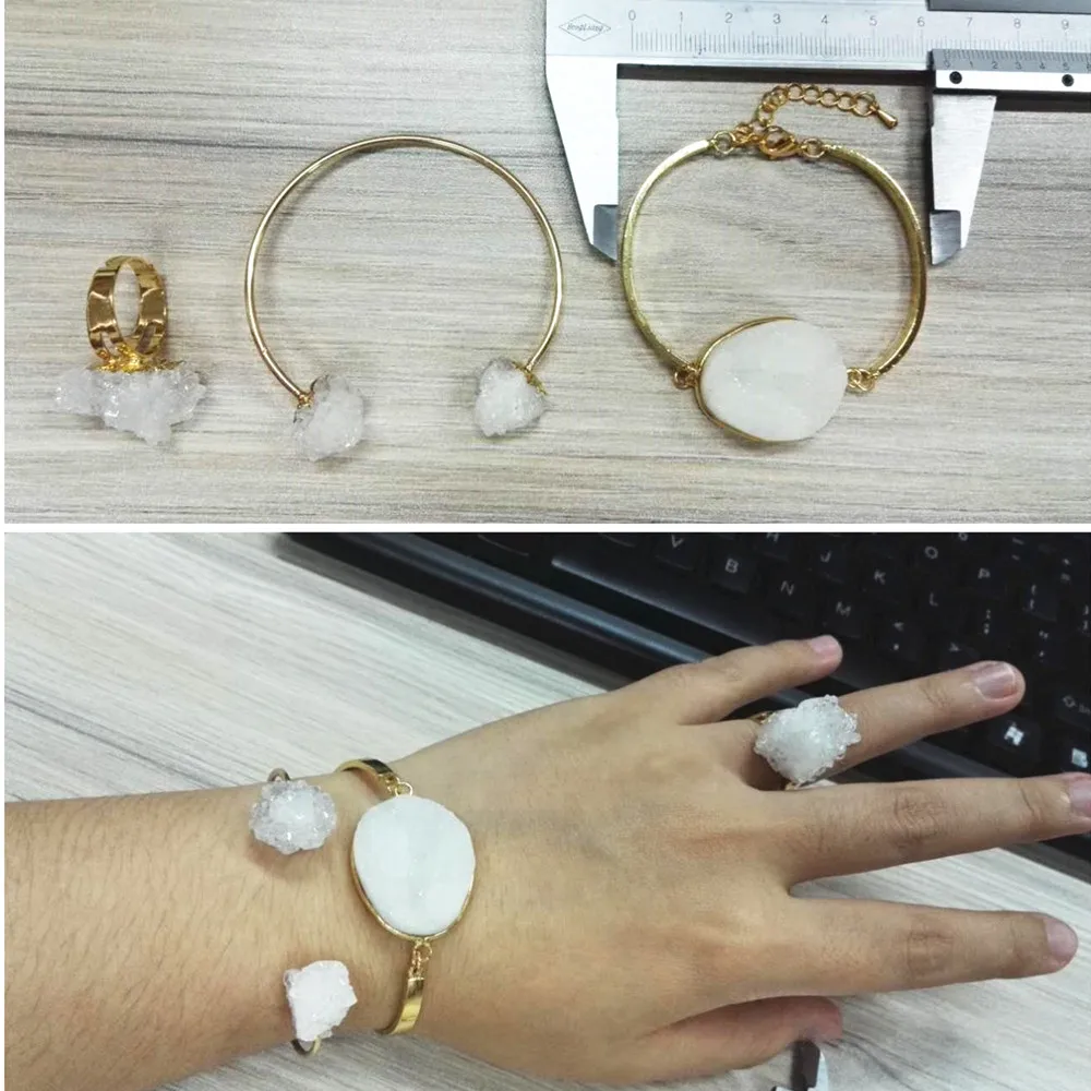 Подвески оригинальный дизайн золотые ювелирные изделия регулируемые белые