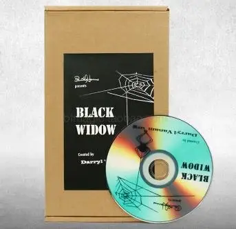 Бесплатная доставка! Пол Харрис &quotЧерная Вдова&quot (Gimmicks и DVD) магический трюк