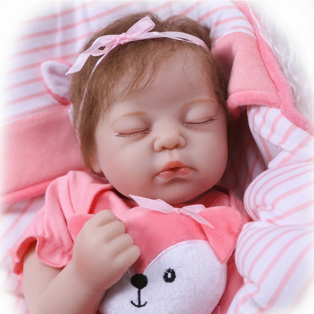 Nicery 20 22 дюйма 50 55 см Bebe Reborn Doll Мягкая силиконовая игрушка для мальчиков и девочек