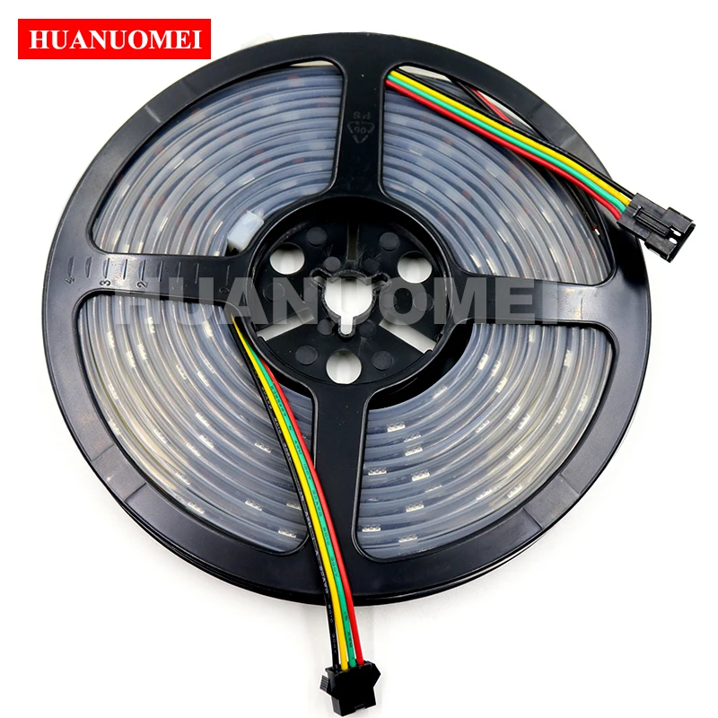 5V 32 светодиодов/m APA102 цифровой цветных (RGB) светодиодных лент 5050 SMD Мечта Цвет