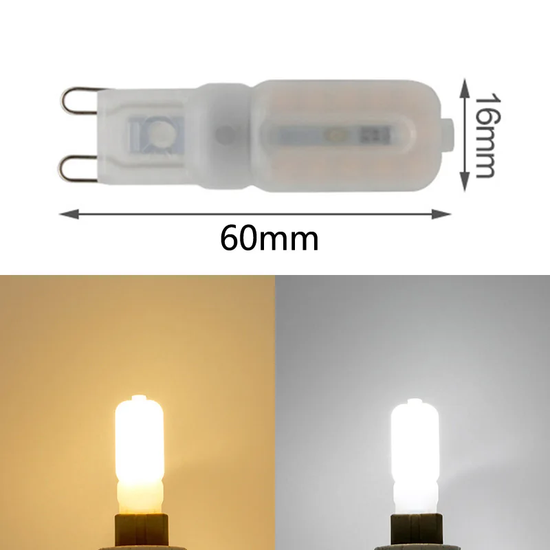 CE & RoHs Мини G9 LED кукурузный свет SMD 2835 лампа прожектор для люстры заменить 30 Вт 40 50 60