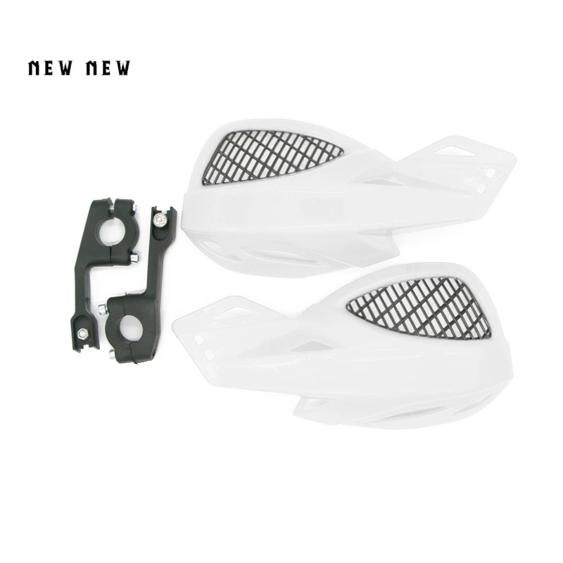 Белый 7/" рукавицы на руль, рукоятки для мотоцикла, Байк ATV KX DR CR 250 125 - Цвет: Белый