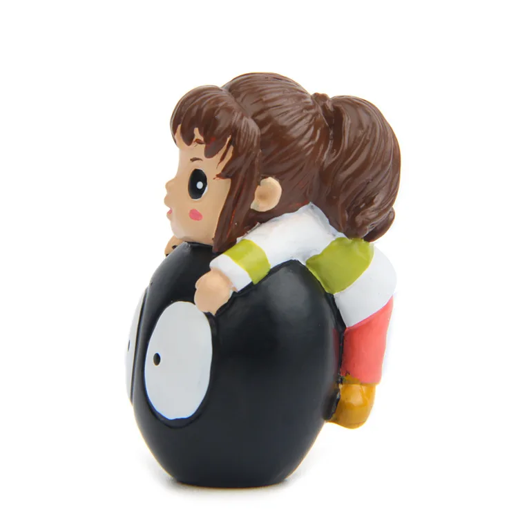 1 шт. студия Ghibli Унесенные спиралью Chihiro ПВХ фигурка Миядзаки аниме Хаяо каонаши