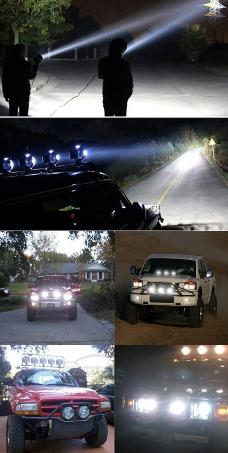 

9-30V/35W 7 INCH HID Driving Light HID Search lights HID Hunting lights HID work light for SUV Jeep Truck